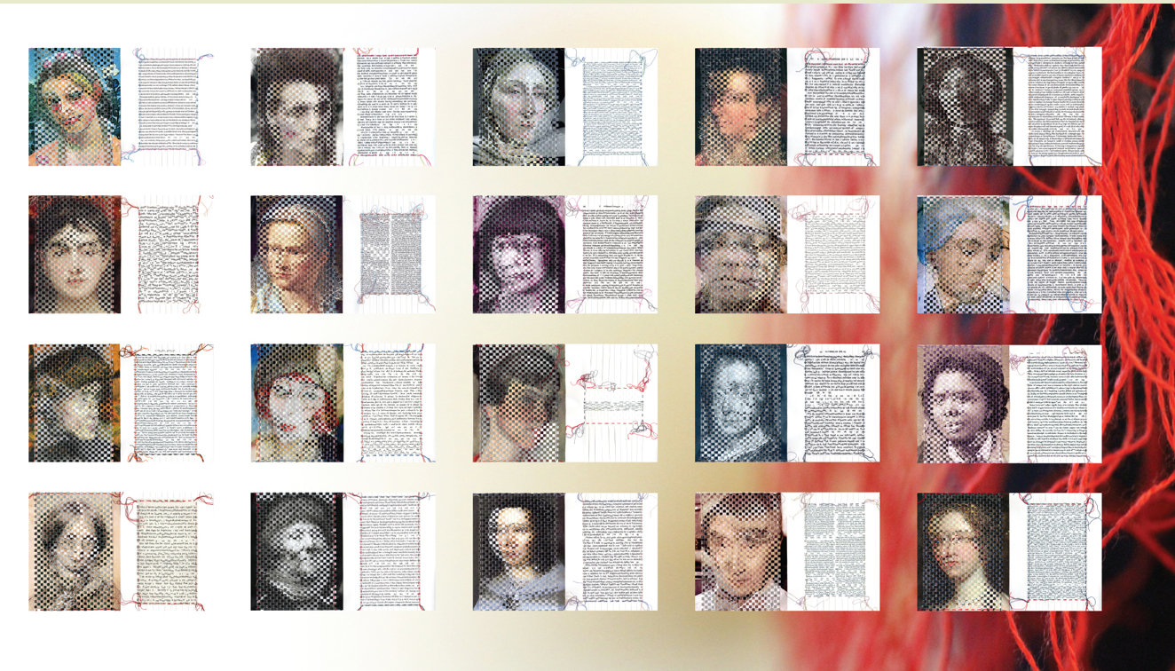 Part of RE|VISIONS exhibition brochure (design: Iwona Dufaj)